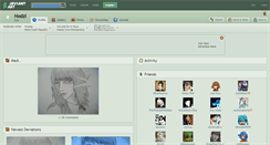 Desktop Screenshot of hodzi.deviantart.com