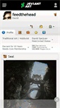 Mobile Screenshot of feedthehead.deviantart.com