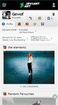 Mobile Screenshot of gewof.deviantart.com