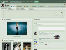 Tablet Screenshot of gewof.deviantart.com