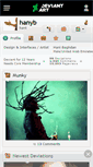 Mobile Screenshot of hanyb.deviantart.com
