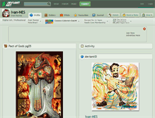 Tablet Screenshot of ivan-nes.deviantart.com