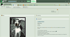 Desktop Screenshot of mottled-black.deviantart.com
