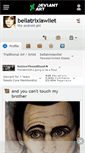 Mobile Screenshot of bellatrixlawliet.deviantart.com
