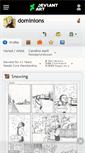 Mobile Screenshot of dominions.deviantart.com