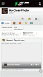 Mobile Screenshot of nu-clear-photo.deviantart.com