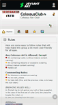 Mobile Screenshot of colossusclub.deviantart.com