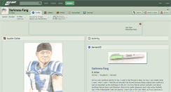 Desktop Screenshot of darkness-fang.deviantart.com