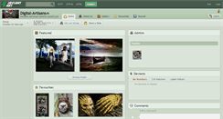 Desktop Screenshot of digital-artisans.deviantart.com