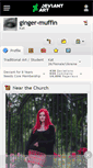 Mobile Screenshot of ginger-muffin.deviantart.com