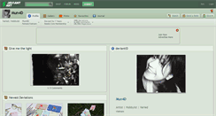 Desktop Screenshot of mun4d.deviantart.com