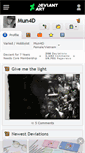 Mobile Screenshot of mun4d.deviantart.com