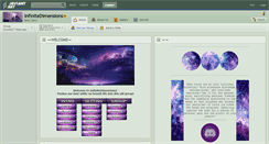 Desktop Screenshot of infinitedimensions.deviantart.com