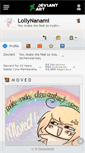 Mobile Screenshot of lollynanami.deviantart.com