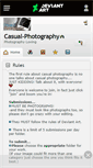 Mobile Screenshot of casual-photography.deviantart.com