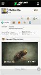 Mobile Screenshot of photo-kia.deviantart.com