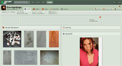 Desktop Screenshot of firewingedangel.deviantart.com