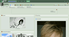 Desktop Screenshot of princisco.deviantart.com
