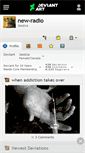 Mobile Screenshot of new-radio.deviantart.com