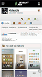 Mobile Screenshot of kidaubis.deviantart.com