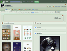 Tablet Screenshot of kidaubis.deviantart.com