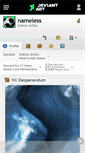 Mobile Screenshot of nameless.deviantart.com