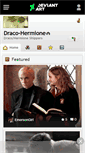 Mobile Screenshot of draco-hermione.deviantart.com