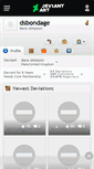 Mobile Screenshot of dsbondage.deviantart.com