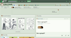 Desktop Screenshot of cuba-x-canada.deviantart.com