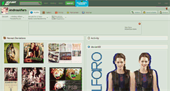 Desktop Screenshot of andreaalfaro.deviantart.com
