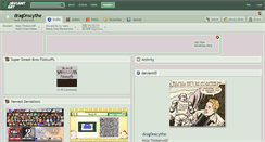 Desktop Screenshot of drag0nscythe.deviantart.com