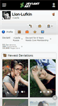 Mobile Screenshot of lion-lufkin.deviantart.com