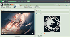 Desktop Screenshot of fellowsharcar.deviantart.com