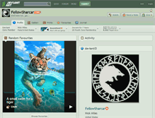 Tablet Screenshot of fellowsharcar.deviantart.com