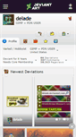 Mobile Screenshot of delade.deviantart.com