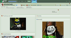 Desktop Screenshot of animefanfreaktv.deviantart.com