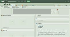 Desktop Screenshot of lanfinger02.deviantart.com