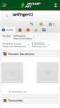 Mobile Screenshot of lanfinger02.deviantart.com