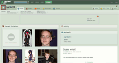 Desktop Screenshot of naruto93.deviantart.com