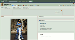 Desktop Screenshot of maxwell-3d.deviantart.com