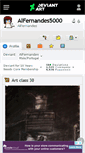 Mobile Screenshot of alfernandes5000.deviantart.com