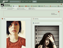 Tablet Screenshot of ormhuz.deviantart.com