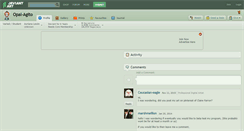 Desktop Screenshot of opal-agito.deviantart.com