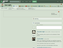 Tablet Screenshot of opal-agito.deviantart.com