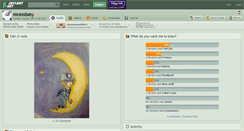 Desktop Screenshot of minkisbaby.deviantart.com