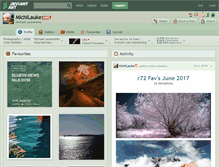 Tablet Screenshot of michilauke.deviantart.com