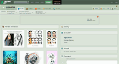 Desktop Screenshot of egulumse.deviantart.com