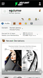 Mobile Screenshot of egulumse.deviantart.com