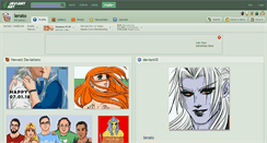 Desktop Screenshot of lerato.deviantart.com