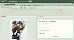 Desktop Screenshot of fille-de-stratospher.deviantart.com